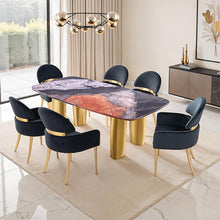 Load image into Gallery viewer, Northolt 7 Pc. Dining Table Set W/ Black Chair