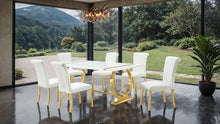 Load image into Gallery viewer, Holbaek 5 Pc 80" Dining Table Set