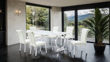 Load image into Gallery viewer, Holbaek 7 Pc 80" Dining Table Set