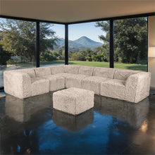Load image into Gallery viewer, Nappi Large L-Sectional w/ Ottoman (Compressed Foam)
