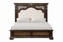 Load image into Gallery viewer, Promenade Bed Dark Brown &amp; White
