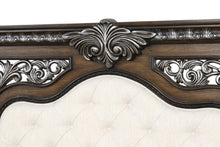 Load image into Gallery viewer, Promenade Bed Dark Brown &amp; White