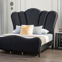 Load image into Gallery viewer, Melodi Parc Bed Black &amp; Silver