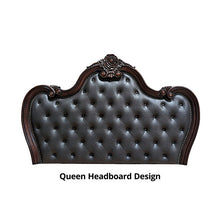Load image into Gallery viewer, Ventresca E.King &amp; Queen Bed White &amp; Chrome