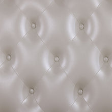 Load image into Gallery viewer, Ventresca E.King &amp; Queen Bed White &amp; Chrome