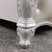 Load image into Gallery viewer, Ventresca Bed White &amp; Chrome