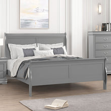 Load image into Gallery viewer, Louis Philippe Full, Twin, Full, &amp; King Bed Black, Grey, Brown &amp; White