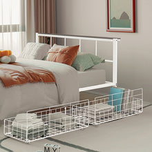 Load image into Gallery viewer, Nicoli Queen Metal Bed With Underbed Storage