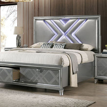 Load image into Gallery viewer, Emmeline 4 &amp; 5 Piece Queen Bedroom Set Gray &amp; White