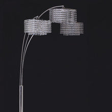 Load image into Gallery viewer, TINA Arch Lamp, Hanging Crystal