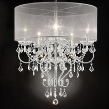 Load image into Gallery viewer, Rigel Silver 31 1/2"H Ceiling Lamp