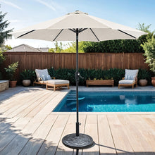 Load image into Gallery viewer, Tano 9' Outdoor Umbrella + 21" Round Base