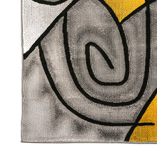 Load image into Gallery viewer, Sivas Charcoal Yellow 8&#39; X 10&#39; Area Rug