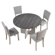 Load image into Gallery viewer, Oberto 5 Pc Round Dining Table Set
