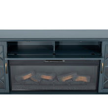 Load image into Gallery viewer, Fidel 74'' TV Console w/ Electric Fireplace